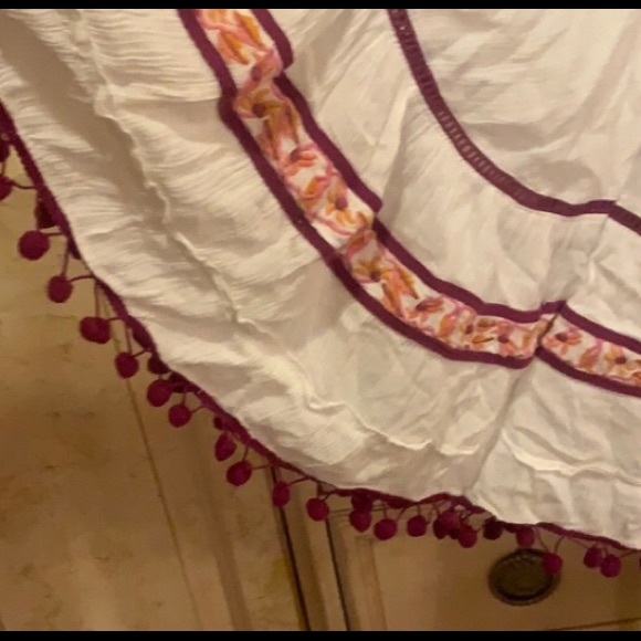 Raga Boho Anthropologie romper pink, orange white - Picture 2 of 5